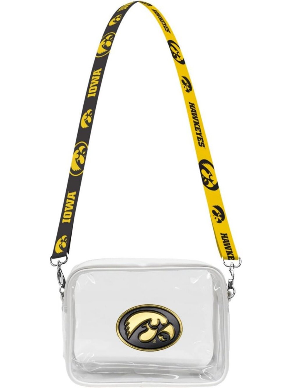 Clear NCAA Fanny Pack Purse for Women - Perfect Game Day Accessory!